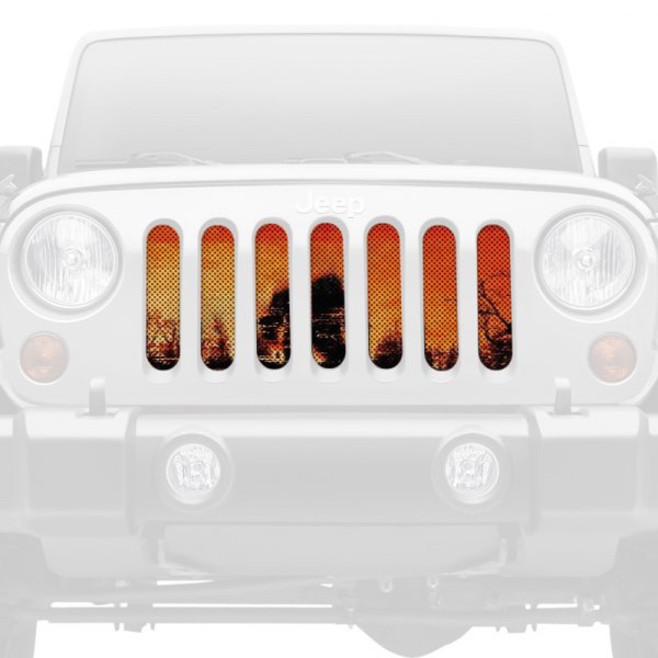 Dirty Acres® - 1-Pc Sasquatch Style Perforated Main Grille