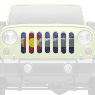 Dirty Acres® - 1-Pc Scenic Route Style Perforated Main Grille