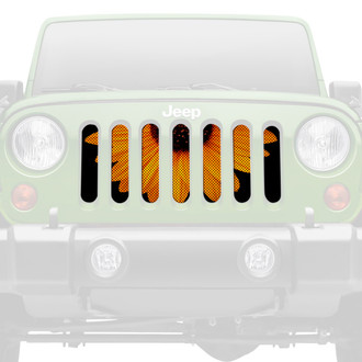 Dirty Acres® - 1-Pc Sunny Side Up Sunflowers Style Perforated Main Grille