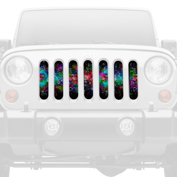 Dirty Acres® - 1-Pc Spectrum of Bubbles Style Perforated Main Grille