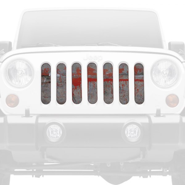 Dirty Acres® - 1-Pc Splatter Style Perforated Main Grille