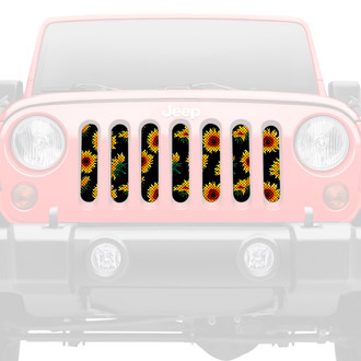Dirty Acres® - 1-Pc Sunflowers Style Perforated Main Grille