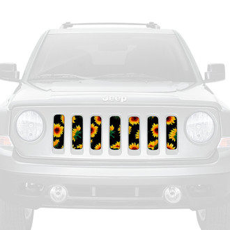 Dirty Acres® - 1-Pc Sunflowers Style Perforated Main Grille