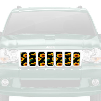 Dirty Acres® - 1-Pc Sunflowers Style Perforated Main Grille