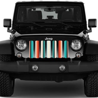 Dirty Acres® - 1-Pc Southwestern Sarape Style Perforated Main Grille