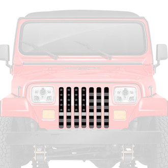 Dirty Acres® - 1-Pc American Tactical EMS Style Perforated Main Grille
