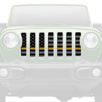 Dirty Acres® - 1-Pc American Tactical Gold Line Style Perforated Main Grille