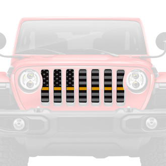 Dirty Acres® - 1-Pc American Tactical Gold Line Style Perforated Main Grille