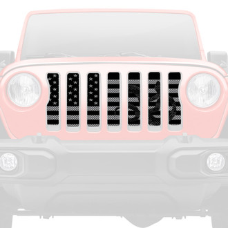 Dirty Acres® - 1-Pc Tactical Mamba Snake Style Perforated Main Grille