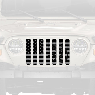 Dirty Acres® - 1-Pc Tactical Mamba Snake Style Perforated Main Grille