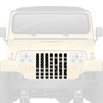Dirty Acres® - 1-Pc Tactical Mamba Snake Style Perforated Main Grille