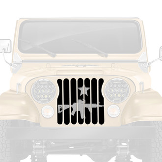 Dirty Acres® - 1-Pc Come and Take It Style Perforated Main Grille