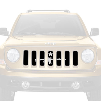 Dirty Acres® - 1-Pc Come and Take It Style Perforated Main Grille