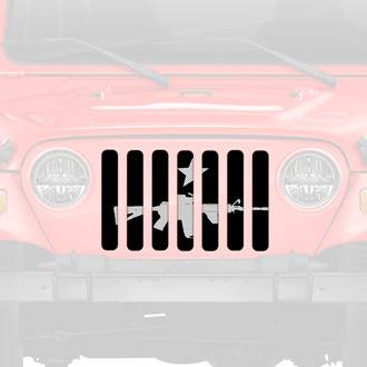 Dirty Acres® - 1-Pc Come and Take It Style Perforated Main Grille