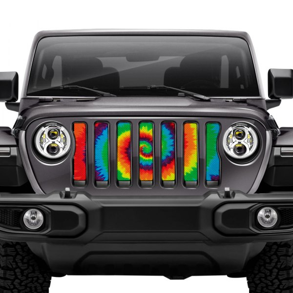 Dirty Acres® - 1-Pc Tie Dye Style Perforated Main Grille