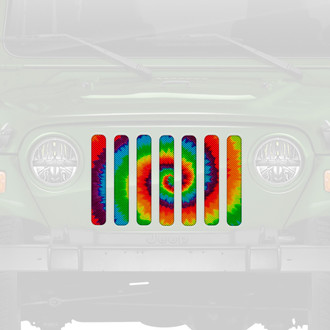 Dirty Acres® - 1-Pc Tie Dye Style Perforated Main Grille