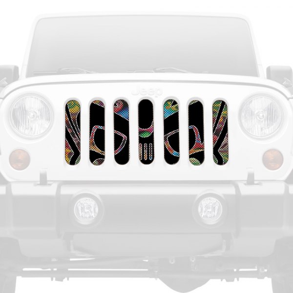 Dirty Acres® - 1-Pc Tiki Bob Style Perforated Main Grille