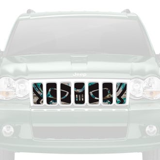 Dirty Acres® - 1-Pc Tiki Bob - Blue Hawaii Style Perforated Main Grille