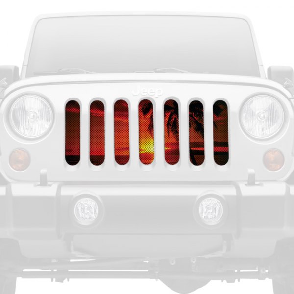 Dirty Acres® - 1-Pc Tropical Breeze Style Perforated Main Grille