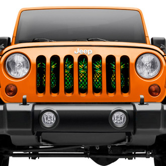 Dirty Acres® - 1-Pc Tropical Pineapples Style Perforated Main Grille