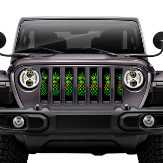 Dirty Acres® - 1-Pc Tropical Pineapples Style Perforated Main Grille