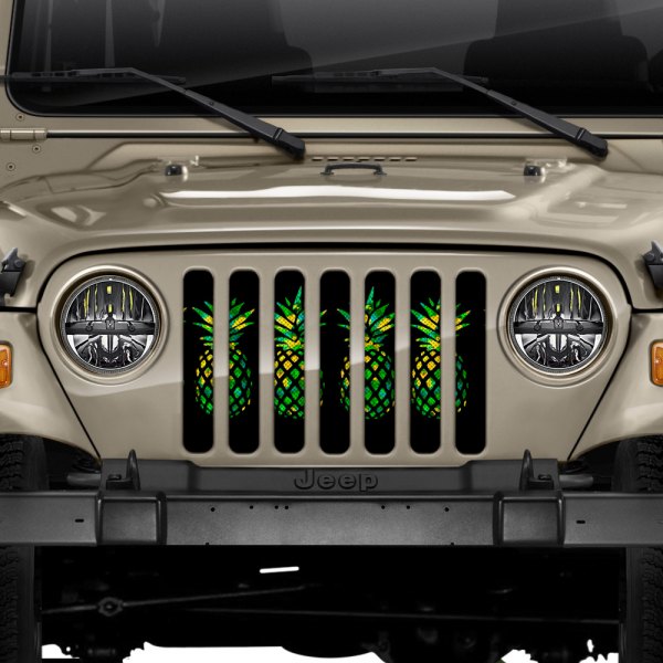 Dirty Acres® - 1-Pc Tropical Pineapples Style Perforated Main Grille