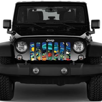 Dirty Acres® - 1-Pc Under the Sea Style Perforated Main Grille