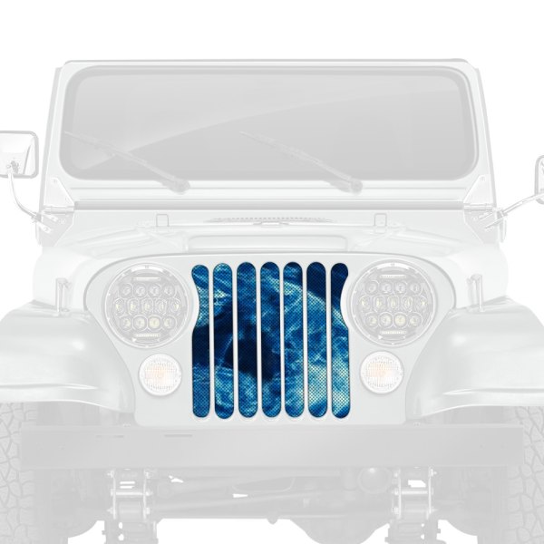 Dirty Acres® - 1-Pc UnderWater Smoke Style Perforated Main Grille