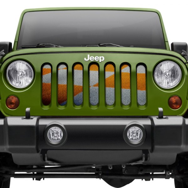 Dirty Acres® - 1-Pc Vols End Zone Style Perforated Main Grille