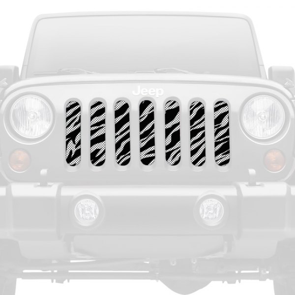 Dirty Acres® - 1-Pc Zebra Style Perforated Main Grille
