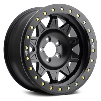 DIRTY LIFE® - 9302 ROADKILL Matte Black with Black Beadlock