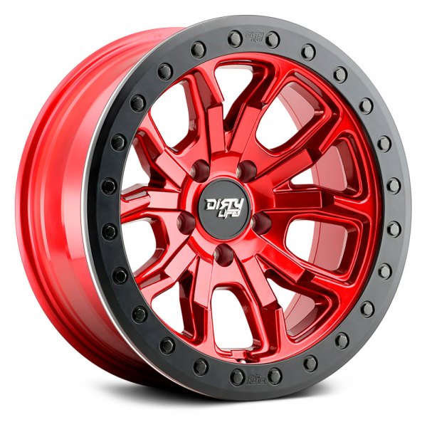 DIRTY LIFE® - 9303 DT-1 Candy Red with Black Ring