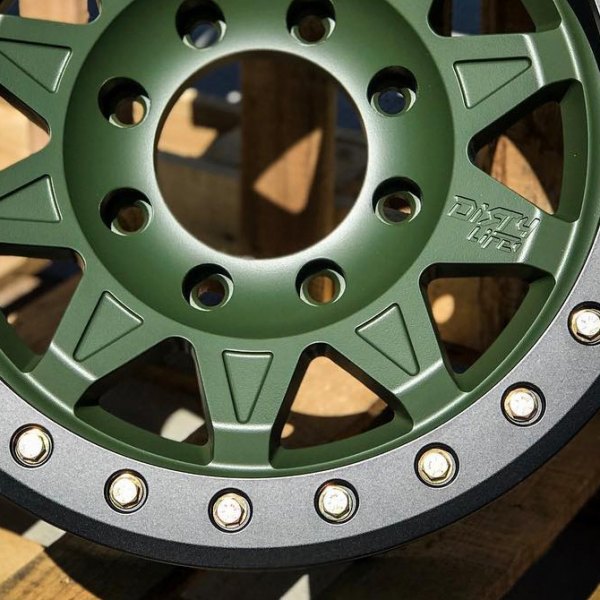 DIRTY LIFE® - Roadkill Race Matte Camo Green Gray Beadlock