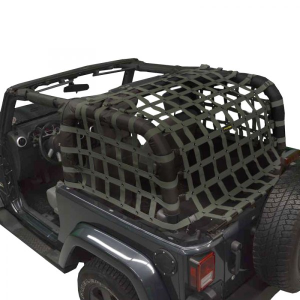 Dirtydog 4x4® - Olive Drab Green Top Cargo Net