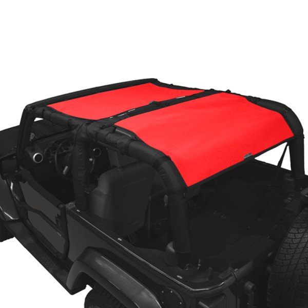 Dirtydog 4x4® - Red Front and Rear Sun Screen