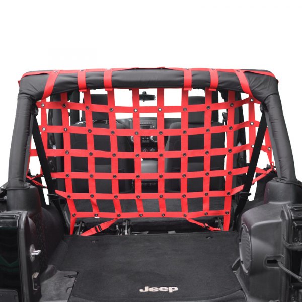  Dirtydog 4x4® - Red Full Coverage Pet/Cargo Divider