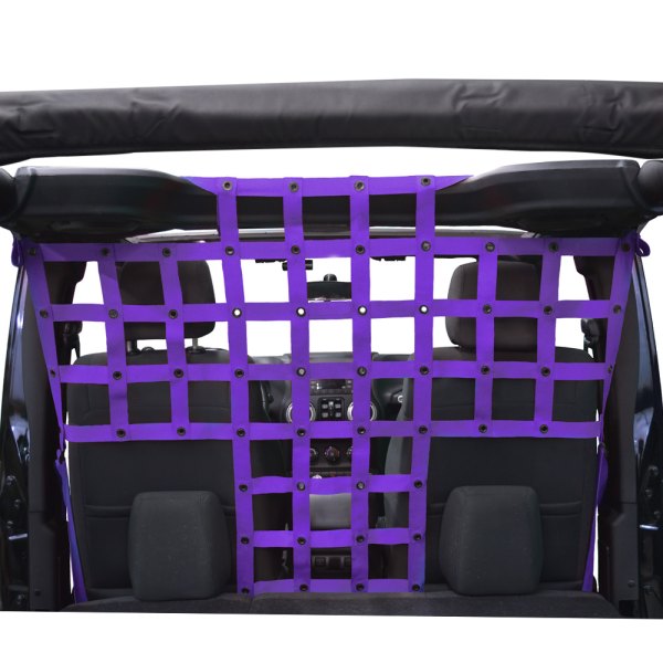  Dirtydog 4x4® - Purple Cross-Style Coverage Pet/Cargo Divider