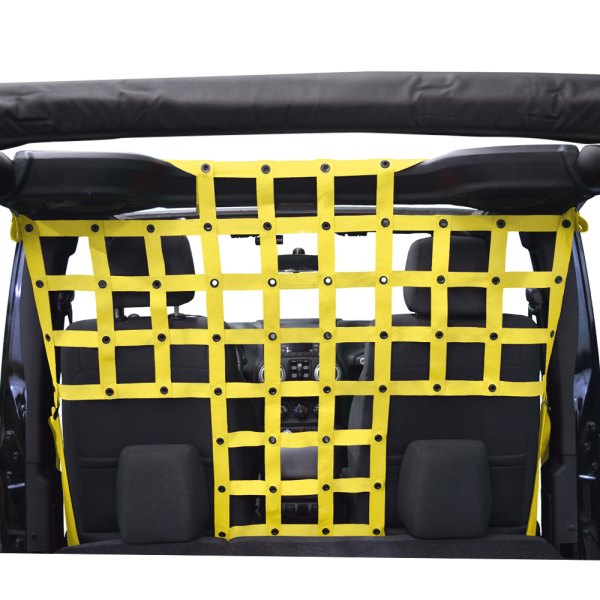  Dirtydog 4x4® - Yellow Cross-Style Coverage Pet/Cargo Divider