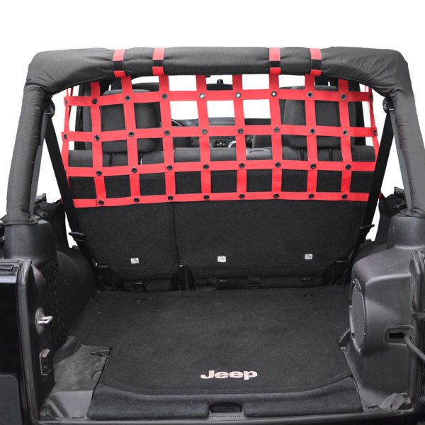  Dirtydog 4x4® - Red Half Coverage Pet/Cargo Divider