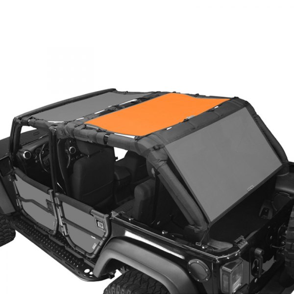 Dirtydog 4x4® - Orange Rear Sun Screen