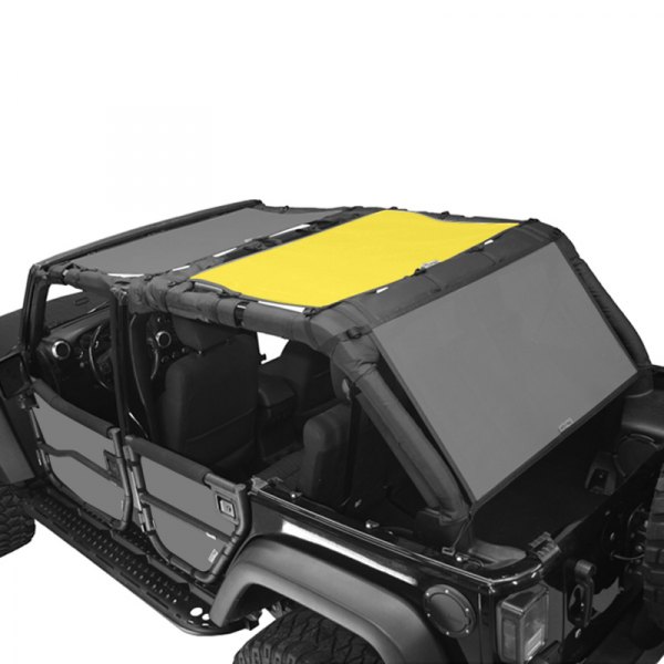 Dirtydog 4x4® - Yellow Rear Sun Screen