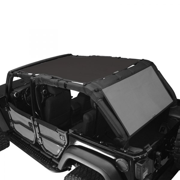 Dirtydog 4x4® - Black Front and Rear Sun Screen