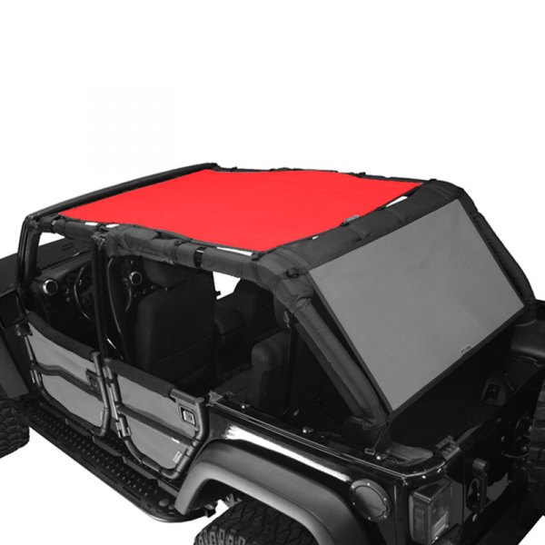 Dirtydog 4x4® - Red Front and Rear Sun Screen