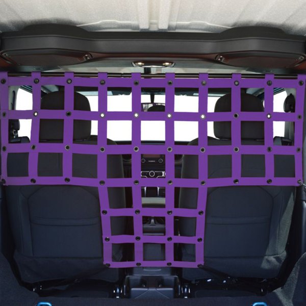  Dirtydog 4x4® - Purple T-Style Coverage Pet/Cargo Divider