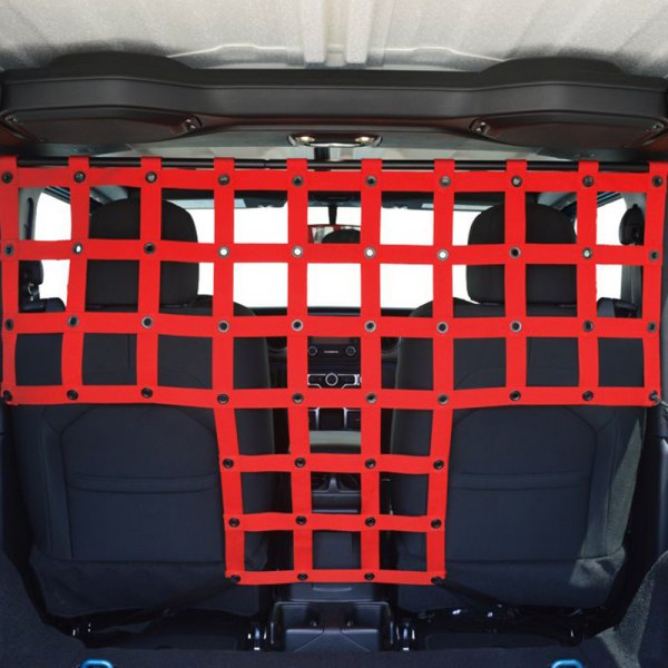  Dirtydog 4x4® - Red T-Style Coverage Pet/Cargo Divider