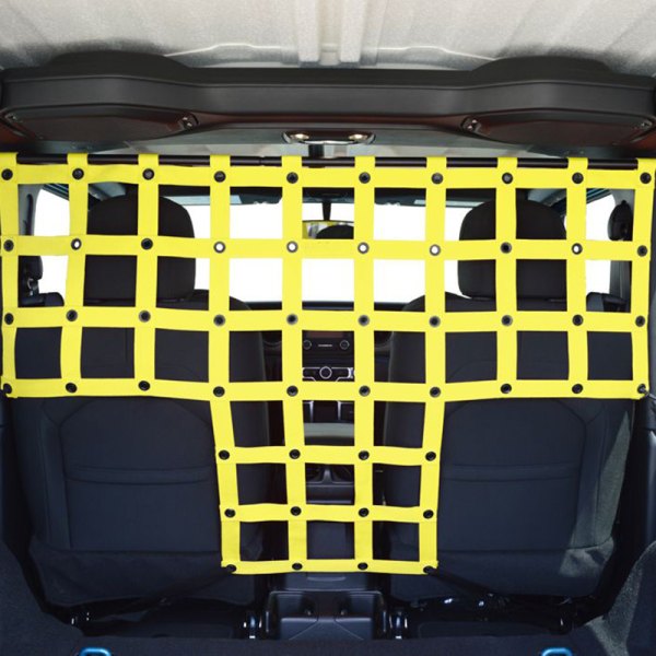  Dirtydog 4x4® - Yellow T-Style Coverage Pet/Cargo Divider