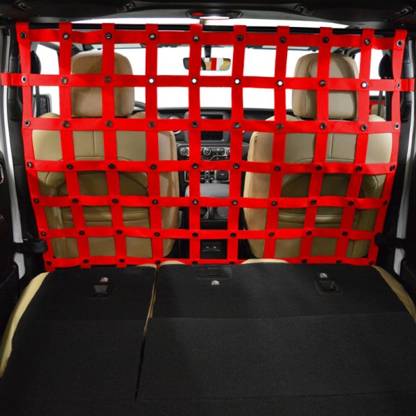  Dirtydog 4x4® - Red Full Coverage Pet/Cargo Divider