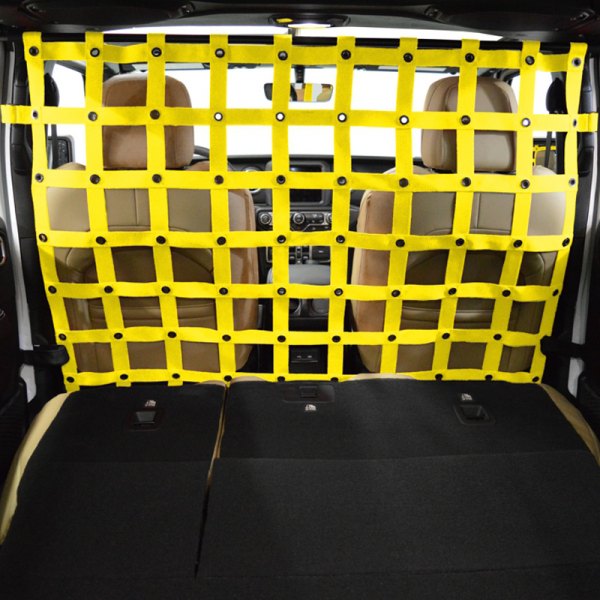  Dirtydog 4x4® - Yellow Full Coverage Pet/Cargo Divider