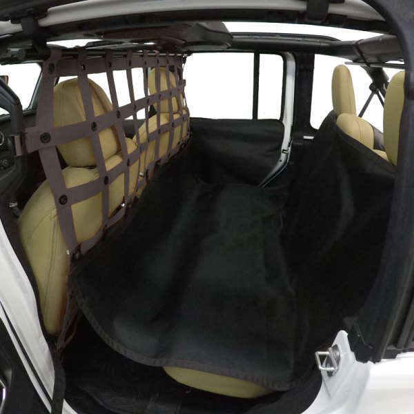  Dirtydog 4x4® - Gray Pet Divider with Rear Seat Saver