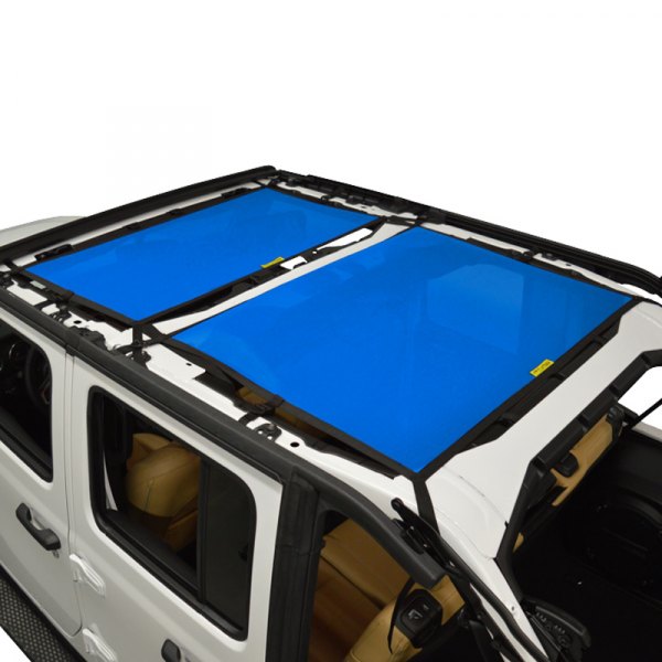 Dirtydog 4x4® - Blue Front and Rear Sun Screen